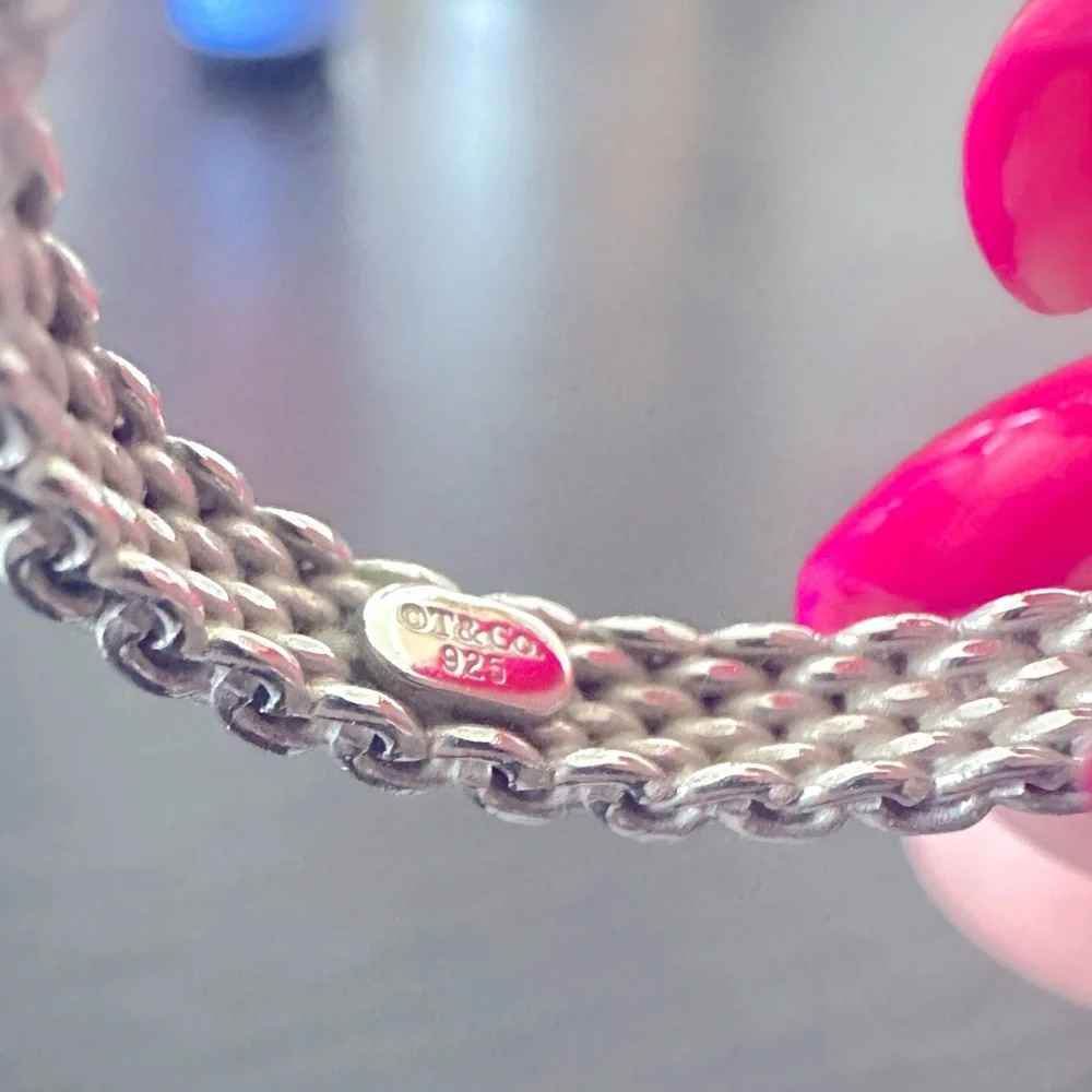 Tiffany & Co. Sterling Silver Braided Band Ring